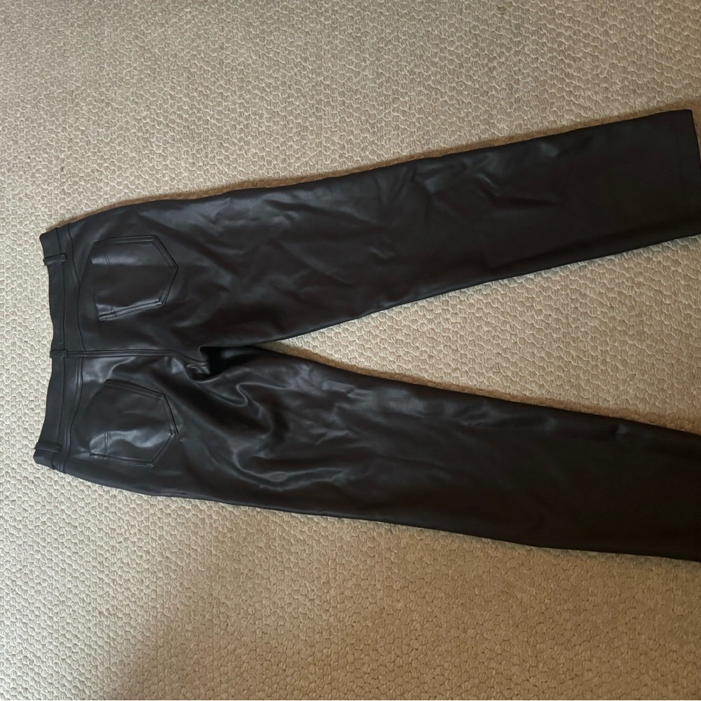 Black Straight Leg Women's Pants - Picture 4 of 6